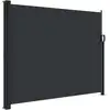 Image de vidaXL Store latéral extensible noir 160x600 cm
