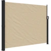 Image de vidaXL Marquise latérale extensible Beige 160x600 cm