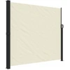 Image de vidaXL Marquise latérale extensible Crème 180x600 cm
