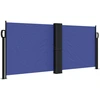 Image de vidaXL Store latéral extensible bleu 100x600 cm