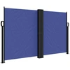 Image de vidaXL Marquise latérale extensible Bleu 140x600 cm