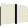 Image de vidaXL Marquise latérale extensible Crème 200x600 cm