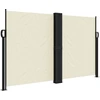 Image de vidaXL Marquise latérale extensible Crème 140x1000 cm