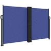 Image de vidaXL Store latéral extensible bleu 140x1000 cm