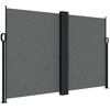 Image de vidaXL Marquise latérale extensible Anthracite 160x1000 cm