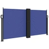 Image de vidaXL Store latéral extensible bleu 120x1200 cm