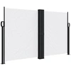Image de vidaXL Store latéral extensible blanc 140x1200 cm
