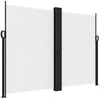 Image de vidaXL Store latéral extensible blanc 180x1200 cm