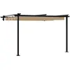 Image de vidaXL Pavillon Taupe 300 x 300 x 200 cm Polyester