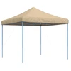 Image de vidaXL Tente de réception pliable Pop-Up Beige 292x292x315 cm