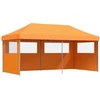 Image de vidaXL Tente de réception pliable Pop-Up avec 3 parties latérales Orange