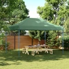 Image de vidaXL Tente de réception pliable Pop-Up verte 440x292x315 cm