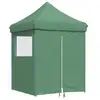 Image de vidaXL Tente de réception pliable Pop-Up avec 4 panneaux latéraux vert