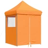 Image de vidaXL Tente de réception pliable Pop-Up avec 4 panneaux latéraux Orange
