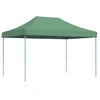 Image de vidaXL Tente de réception pliable Pop-Up verte 410x279x315 cm