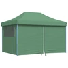 Image de vidaXL Tente de réception pliable Pop-Up avec 4 panneaux latéraux vert