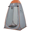 Image de vidaXL Tente de protection visuelle Gris et orange Pop-Up étanche à l'eau