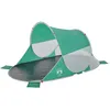 Image de vidaXL Tente de plage vert lac Pop-Up imperméable