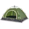 Image de vidaXL Tente de camping 4 personnes Vert Quick Release