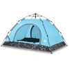Image de vidaXL Tente de camping 4 personnes bleue Quick Release