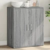 Image de vidaXL Sideboard Gris Chêne Sonoma 60x31x70 cm Matériau dérivé du bois
