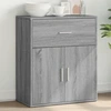 Image de vidaXL Sideboard Gris Chêne Sonoma 60x31x70 cm Matériau dérivé du bois