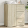 Image de vidaXL Sideboard chêne Sonoma 60x31x70 cm Matériau dérivé du bois