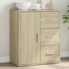 Image de vidaXL Sideboard chêne Sonoma 60x31x70 cm Matériau dérivé du bois