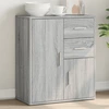 Image de vidaXL Sideboard Gris Chêne Sonoma 60x31x70 cm Matériau dérivé du bois