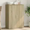 Image de vidaXL Sideboard chêne Sonoma 60x31x84 cm Matériau dérivé du bois