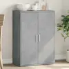 Image de vidaXL Sideboard gris béton 60x31x84 cm Bois composite