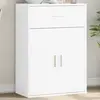 Image de vidaXL Sideboard Blanc 60x30x84 cm Bois composite