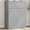 Image de vidaXL Sideboard gris béton 60x30x84 cm Bois composite