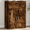 Image de vidaXL Sideboard chêne fumé 60x30x84 cm bois composite