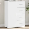 Image de vidaXL Sideboard Blanc 60x31x84 cm Bois composite