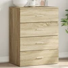 Image de vidaXL Sideboard chêne Sonoma 60x39x80 cm bois composite