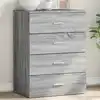 Image de vidaXL Sideboard Gris Sonoma 60x39x80 cm Bois composite