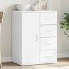 Image de vidaXL Sideboard Blanc 59x39x80 cm Bois composite