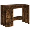 Image de vidaXL Bureau chêne fumé 102x50x75 cm bois composite