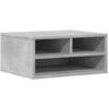 Image de vidaXL Support d'impression gris béton 49x40x22,5 cm Bois composite
