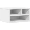 Image de vidaXL Support d'impression blanc 40x32x22,5 cm Bois composite