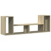 Image de vidaXL Armoires TV 2 pcs. chêne Sonoma 75x30x50 cm Matériau bois