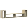 Image de vidaXL Armoires TV 2 pcs. chêne Sonoma 100x30x50 cm Bois composite