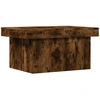 Image de vidaXL Table basse chêne fumé 80x55x40 cm bois composite