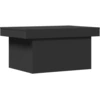 Image de vidaXL Table basse noire 100x55x40 cm Bois composite