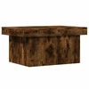Image de vidaXL Table basse chêne fumé 100x55x40 cm bois composite