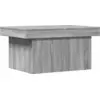 Image de vidaXL Table basse Gris Sonoma 100x55x40 cm Bois composite