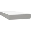 Image de Matelas à poches, gris clair, 120X190X20 Cm, tissu Lumarko !
