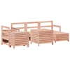 Image de vidaXL Ensemble de 7 canapés de jardin en bois massif de douglas