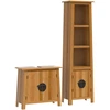 Image de vidaXL Ensemble de meubles de salle de bain 2 pièces pin massif